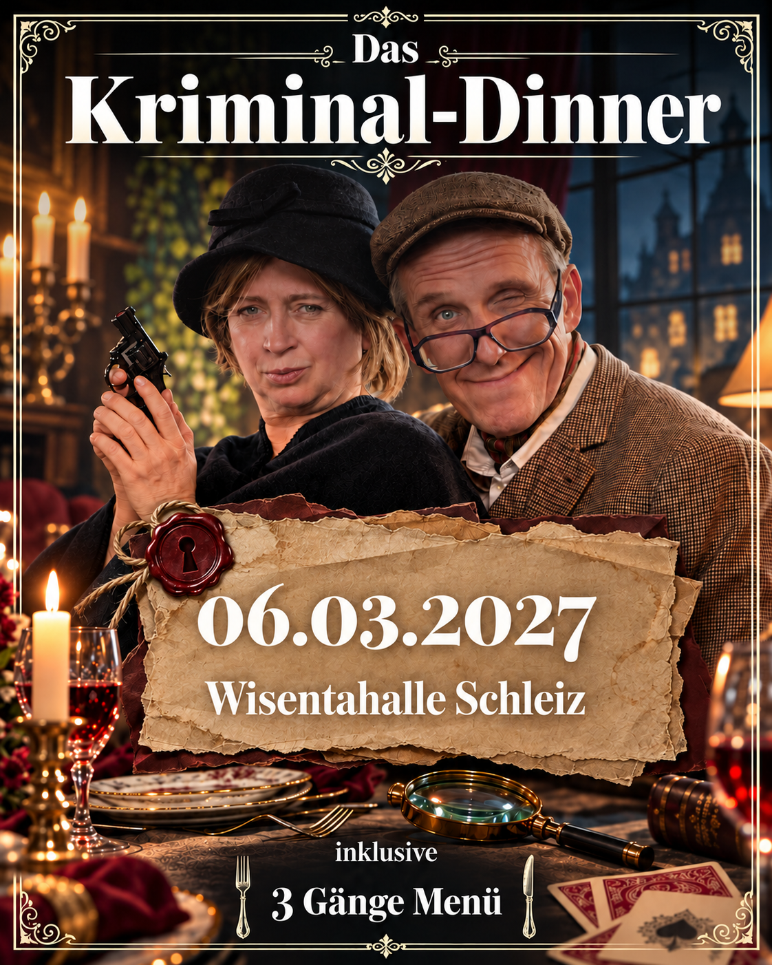 Das Kriminal Dinner - Bis(s) zum letzten Zug