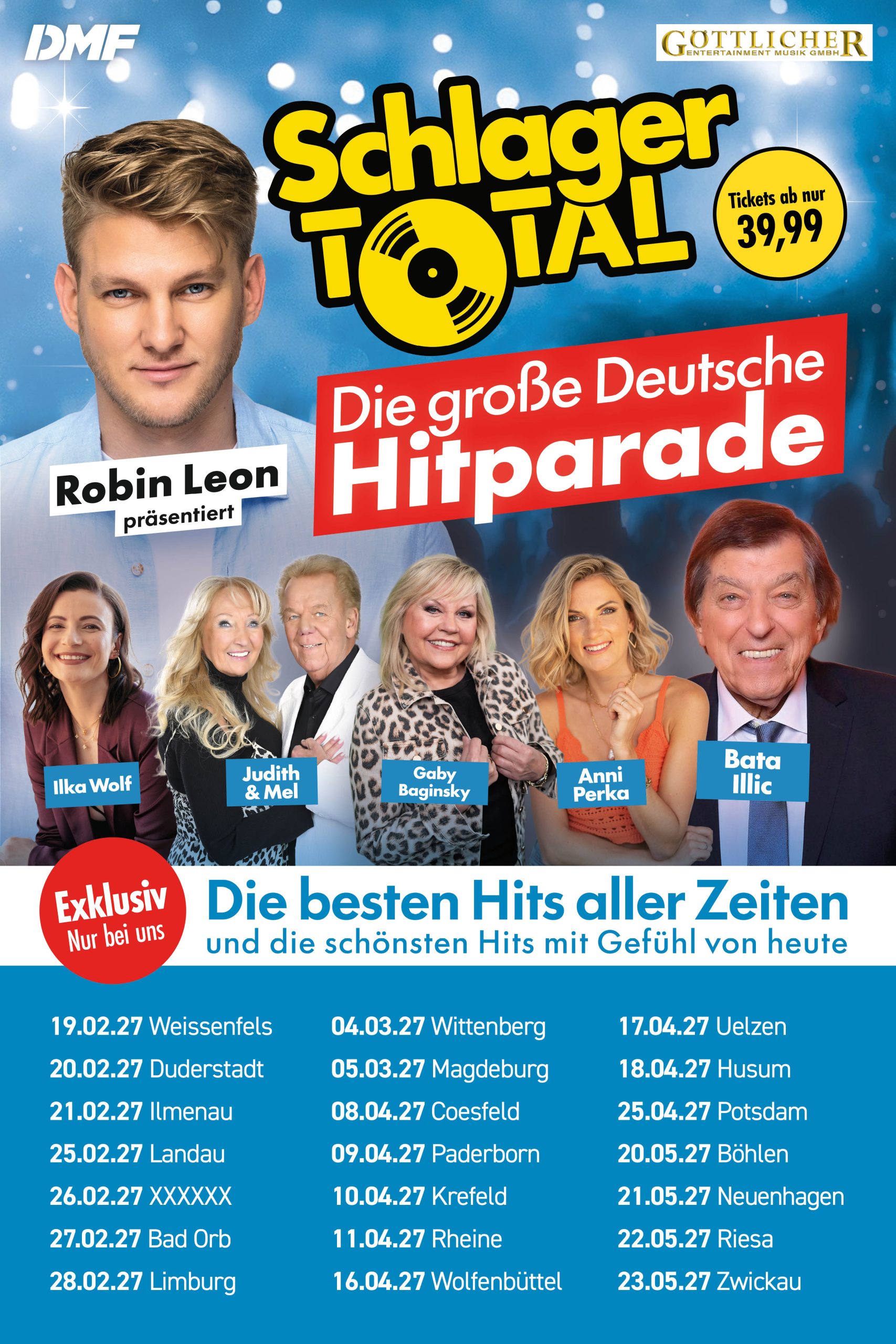 SCHLAGER TOTAL – Die große deutsche Hitparade