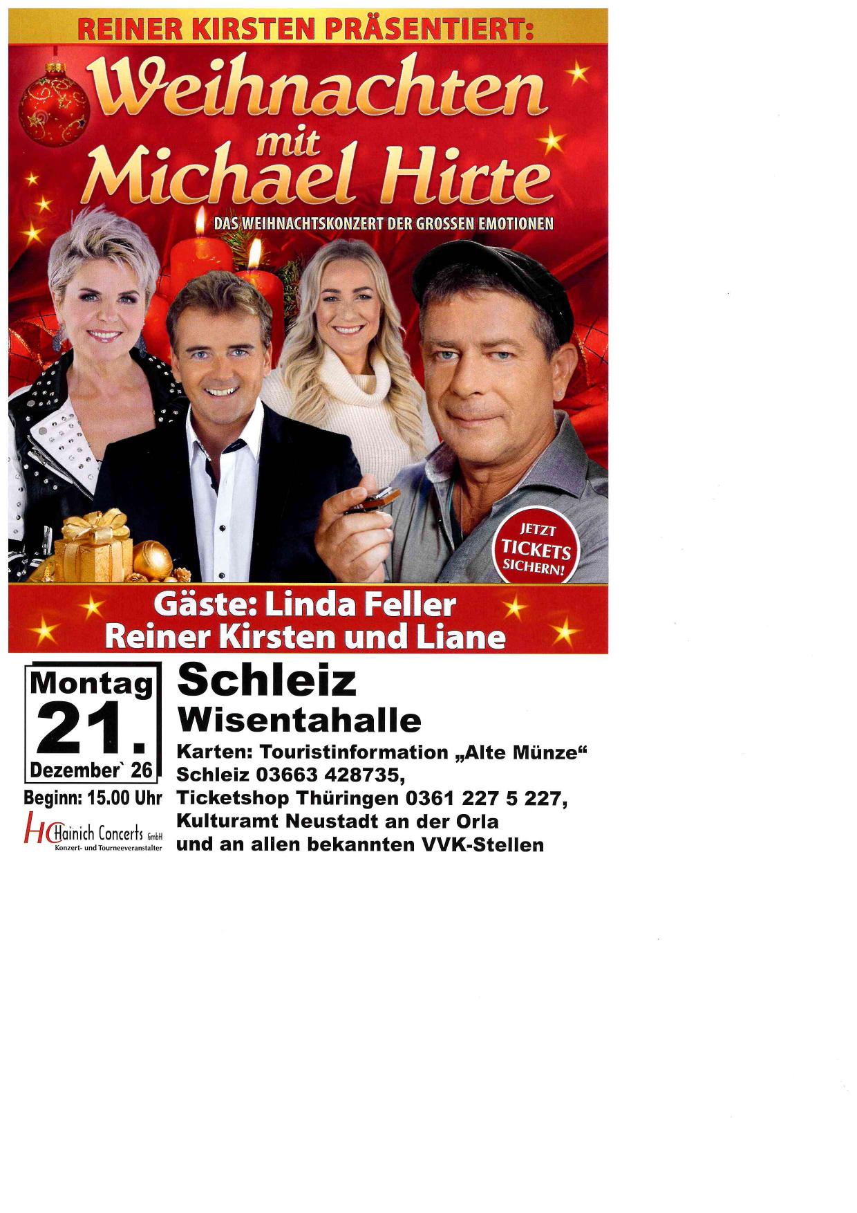 Weihnachten mit Michael Hirte