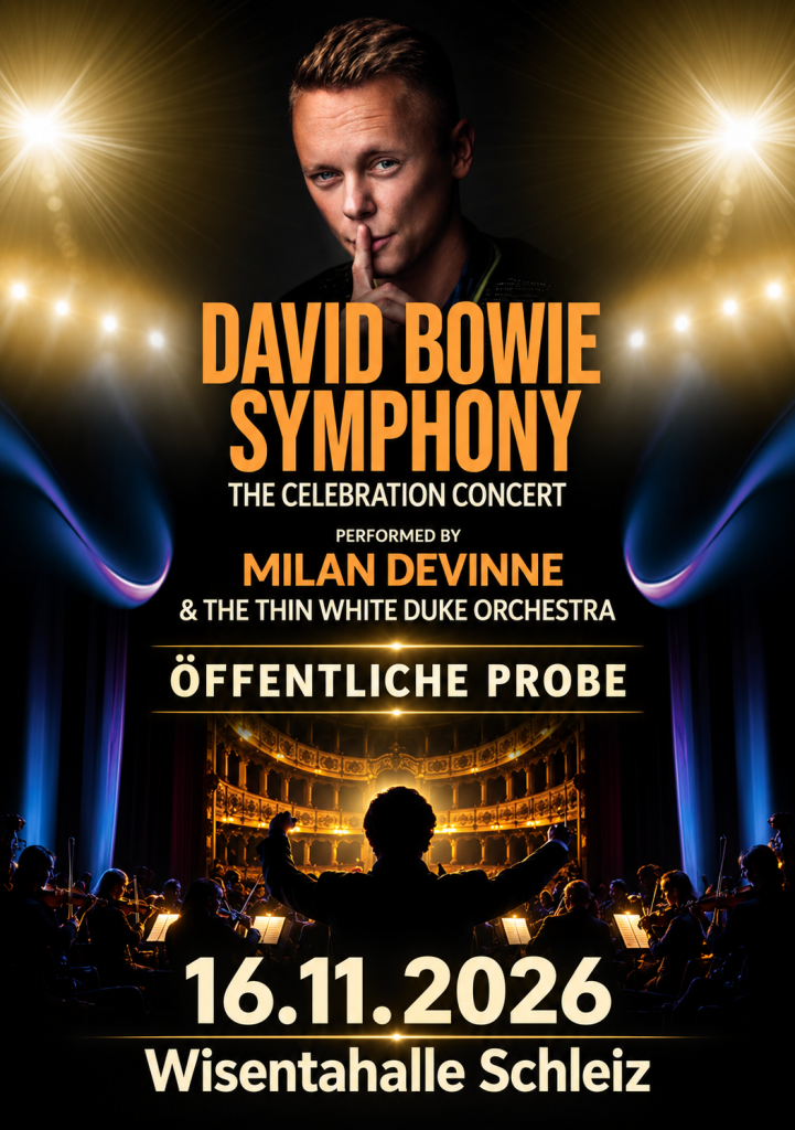 David Bowie Symphony - öffentliche Probe