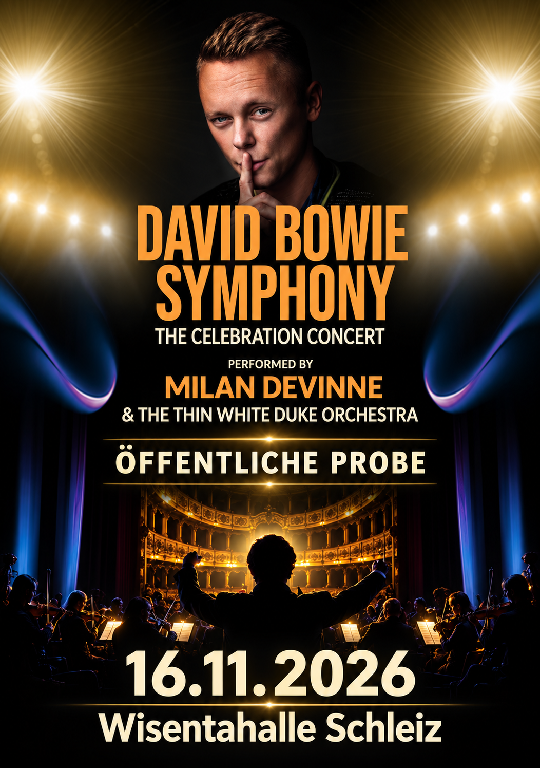 David Bowie Symphony - öffentliche Probe
