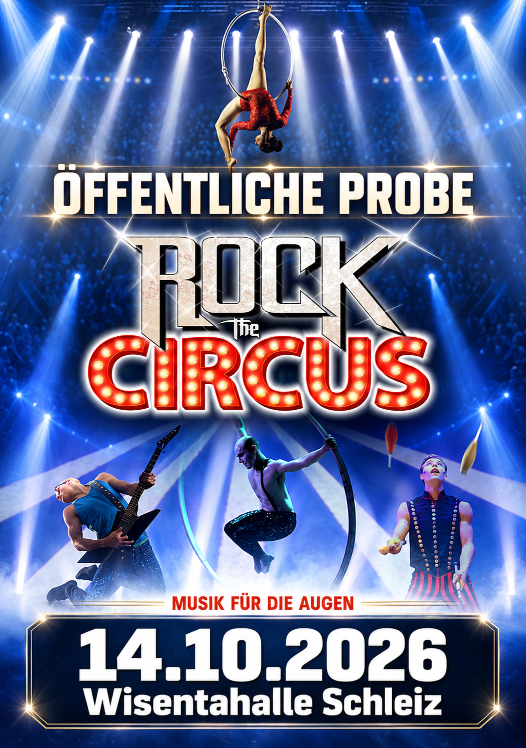 ROCK THE CIRCUS - öffentliche Probe